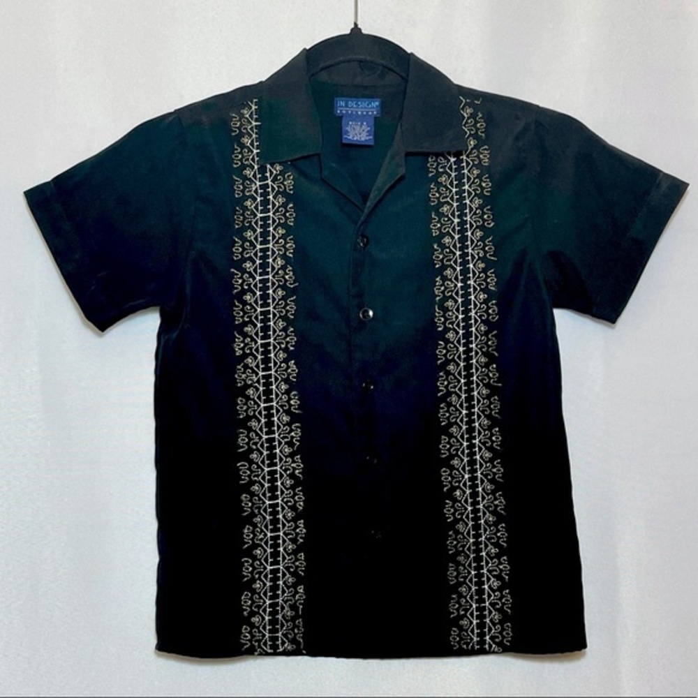 Boys panel shirt